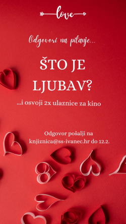 Što je ljubav? - prijavite se na nagradni natječaj