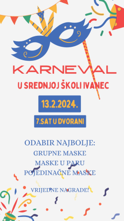 Karneval u školi