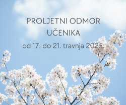 Proljetni odmor učenika