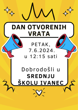 Dan otvorenih vrata Srednje škole Ivanec