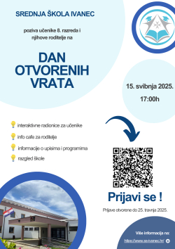 Dan otvorenih vrata Srednje škole Ivanec