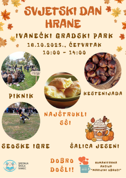 Poziv na obilježavanje Svjetskog dana hrane 2025.