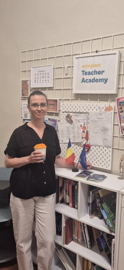 Nastavnica engleskog jezika Mirna Bajsić na Erasmus+ mobilnosti u Firenci